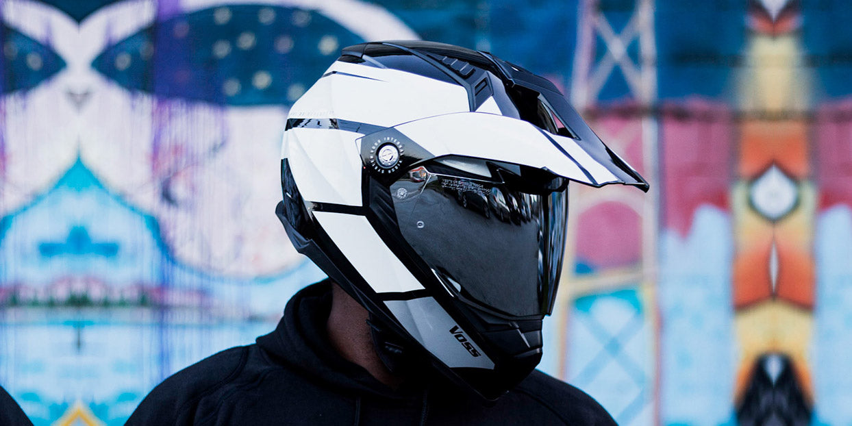 Modular Helmet VOSS 601 D2 Dual Sports Helmet Casque De Motoneige