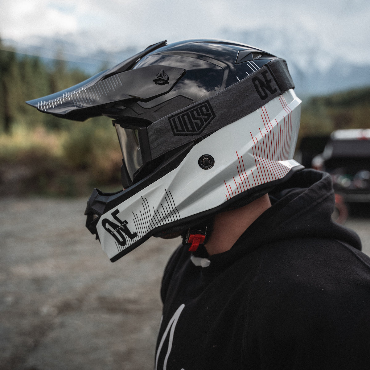 Voss 801 X1 Pro Analog Motocross Helmet | Gloss
