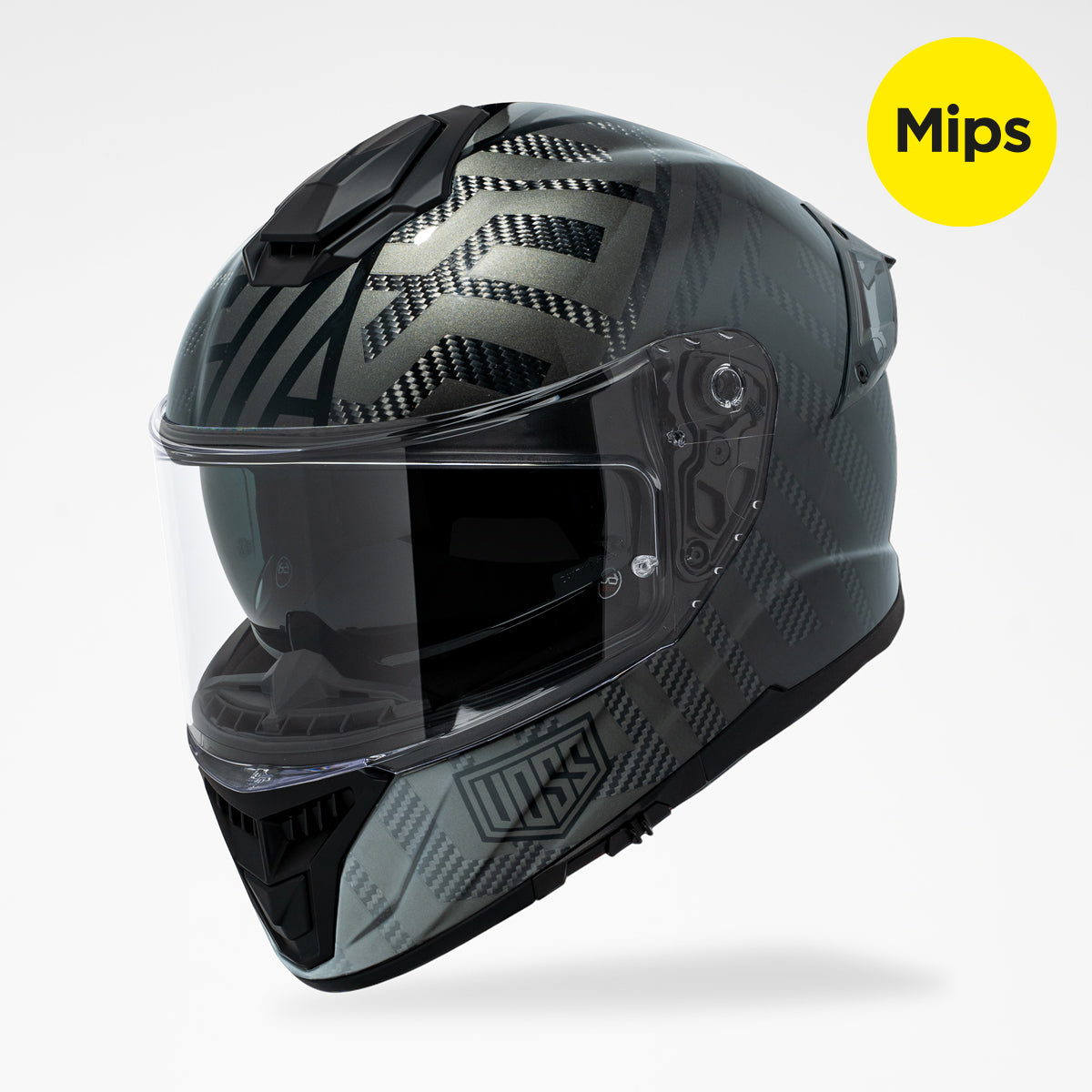 Casco Voss 991 Carbon Gloss tipo A