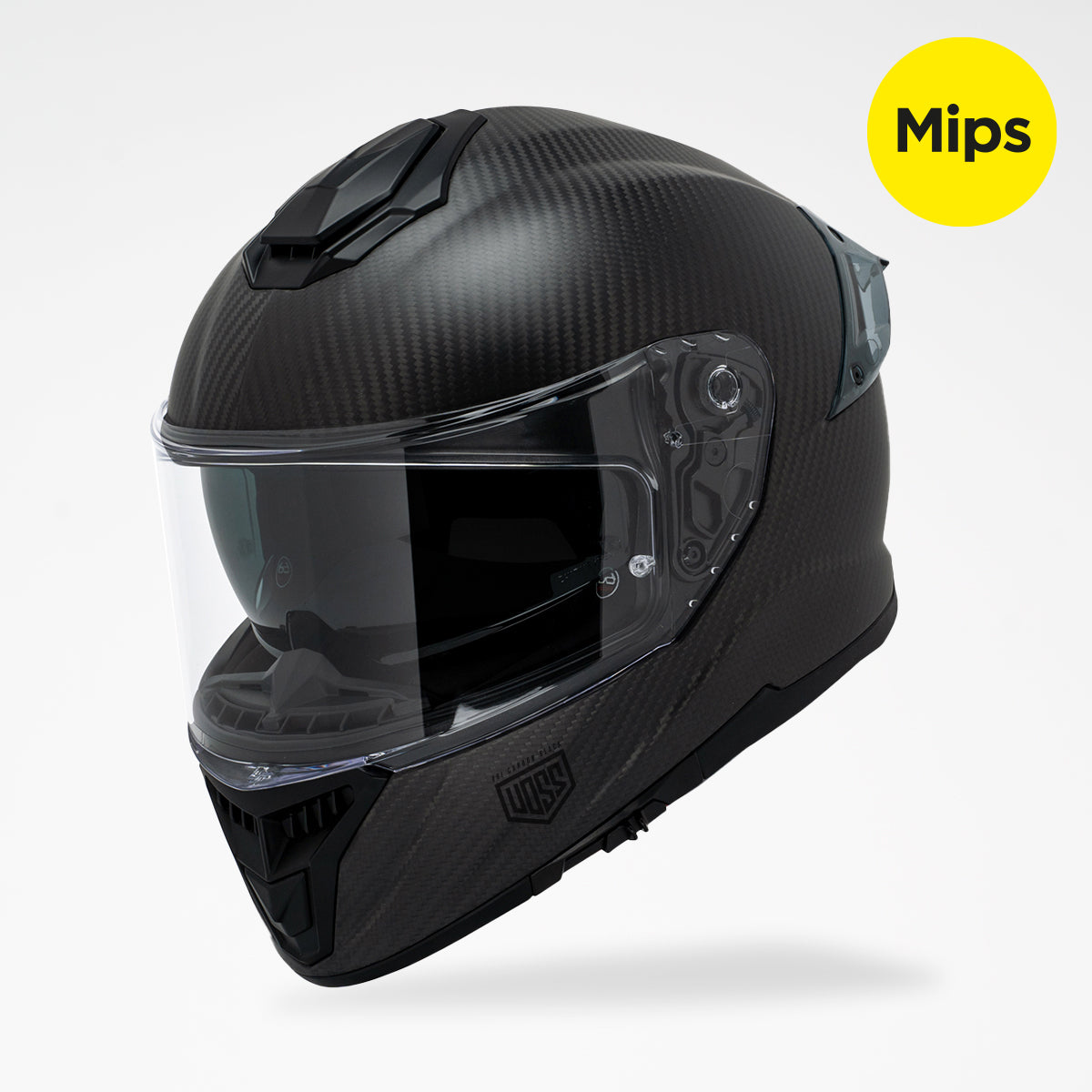 Voss 991 Matte Carbon Full Face Helmet | MIPS, Pinlock Prepared