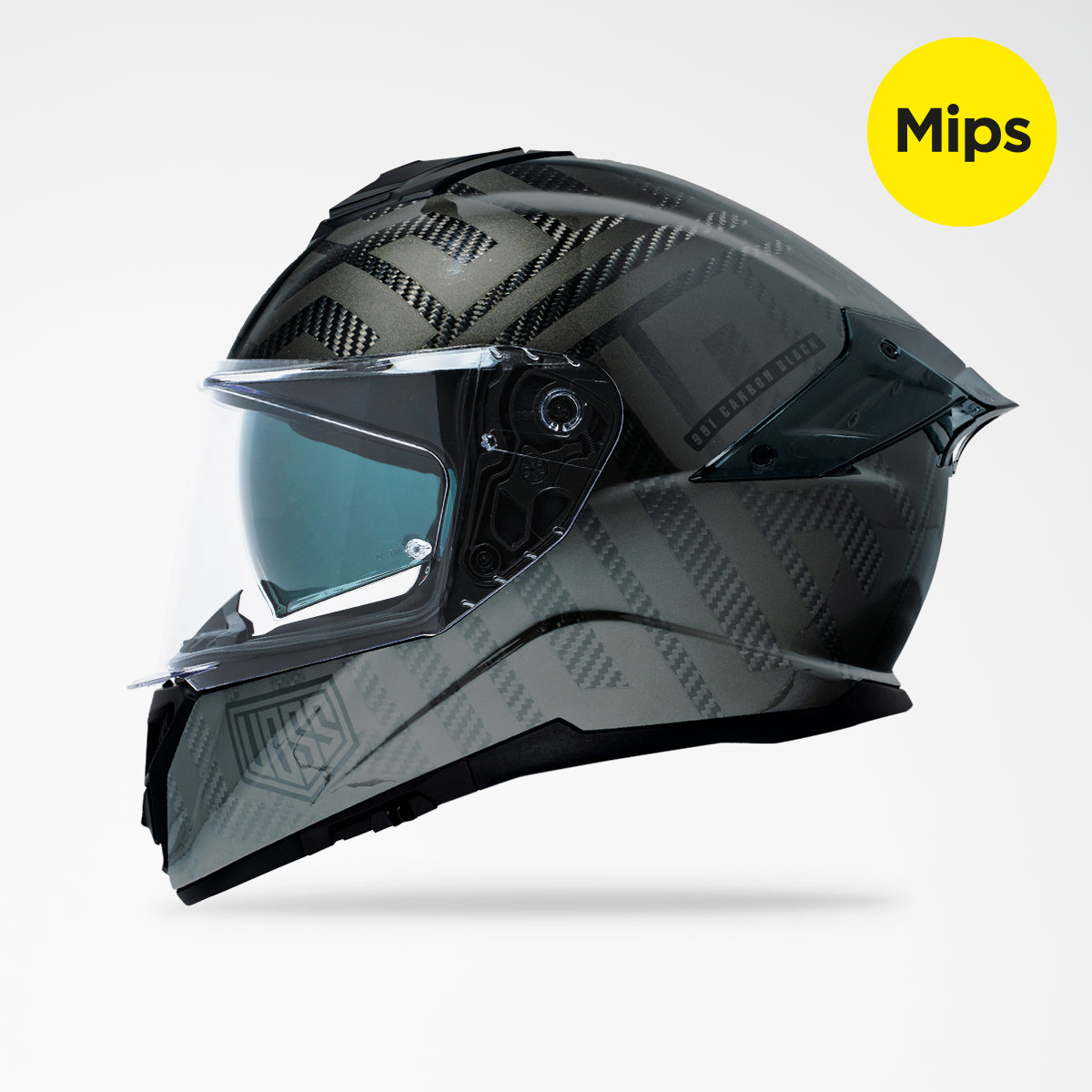 Casco Voss 991 Carbon Gloss tipo A