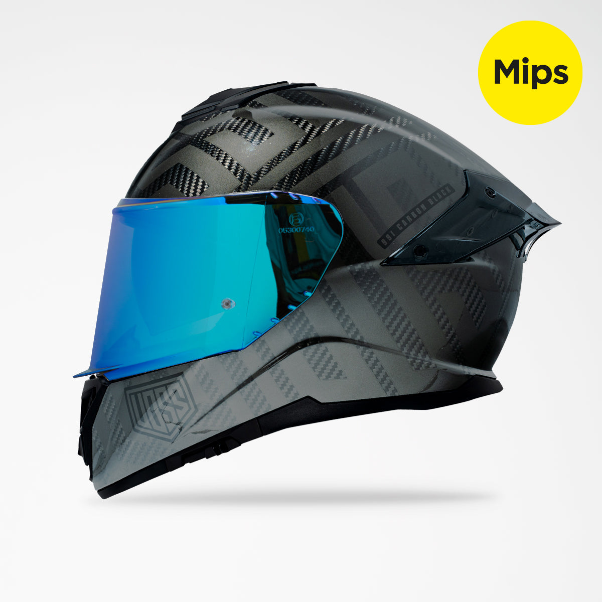 Casco Voss 991 Carbon Gloss tipo A