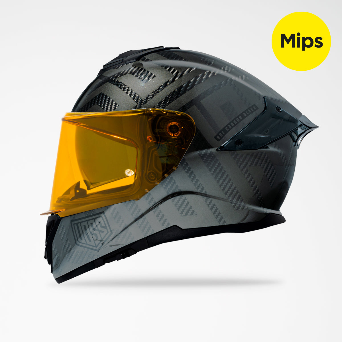 Casco Voss 991 Carbon Gloss tipo A