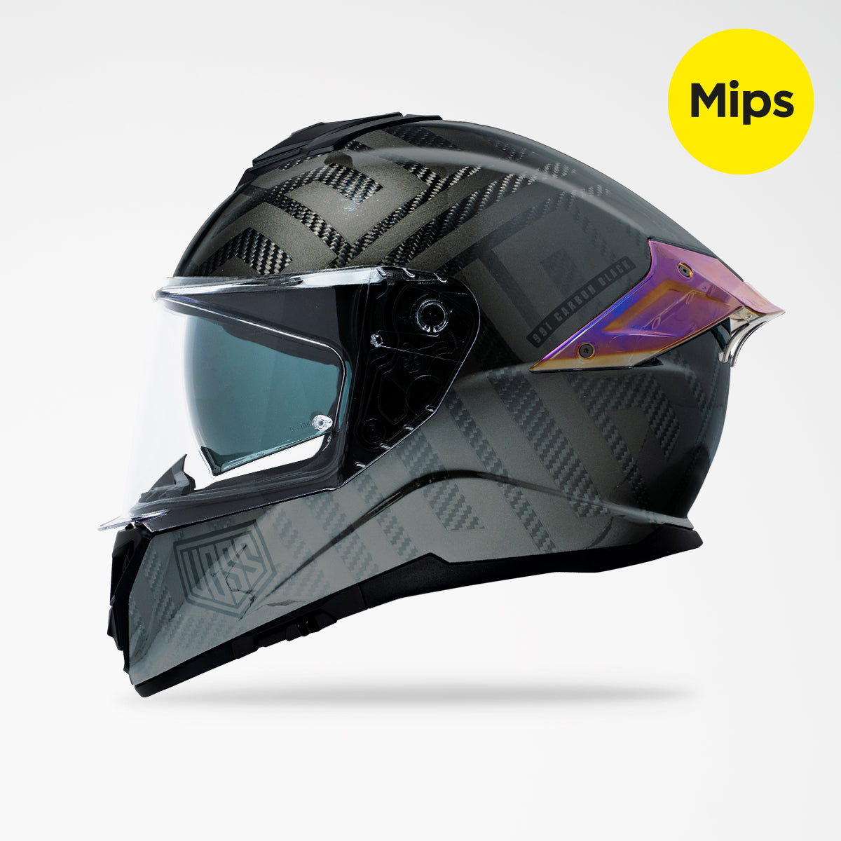 Casco Voss 991 Carbon Gloss tipo A