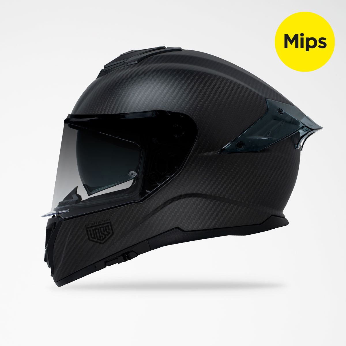 Voss 991 Matte Carbon Full Face Helmet | MIPS, Pinlock Prepared