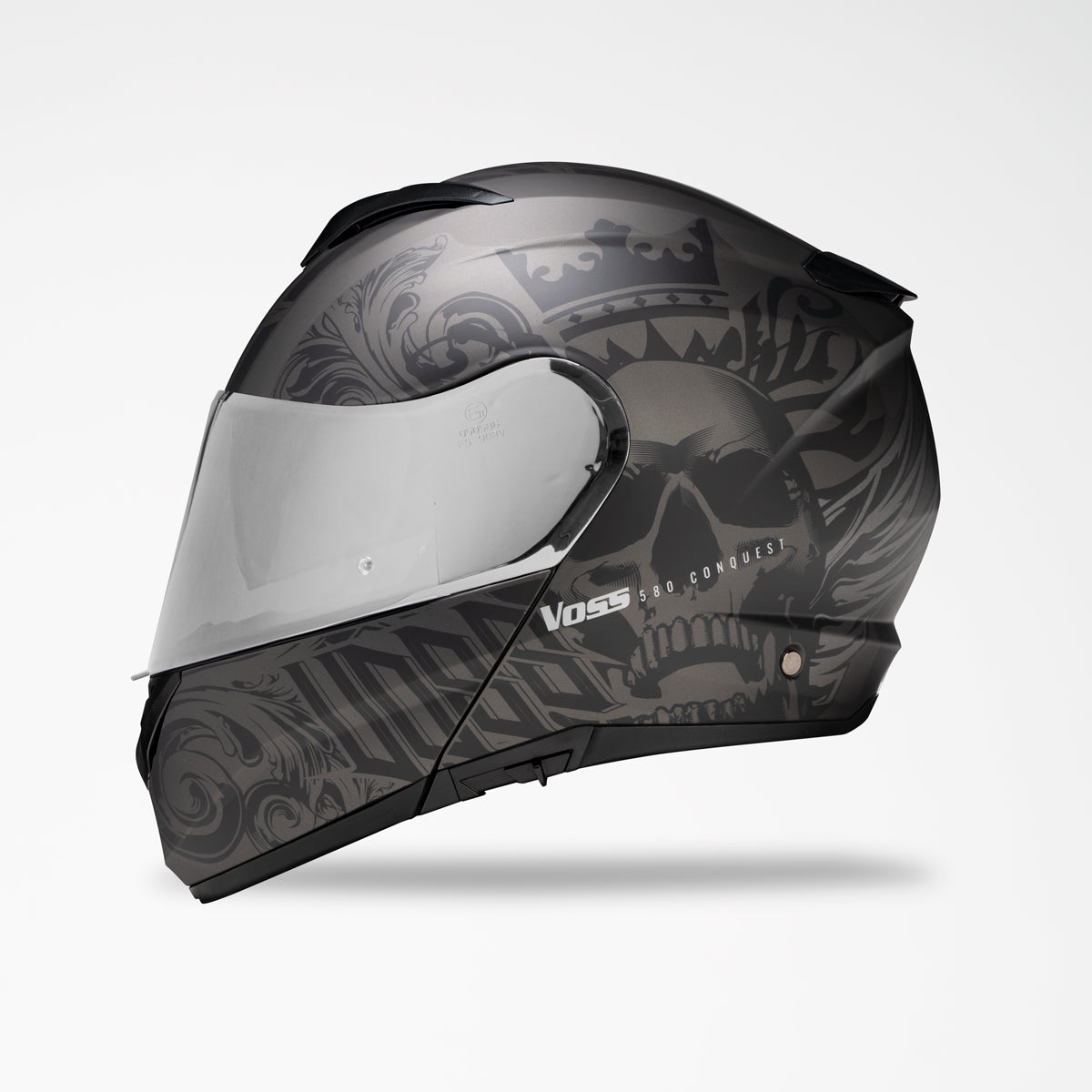 VOSS 580 CONQUEST TWO TONE APOCALYPSE HELMET - Voss Helmets