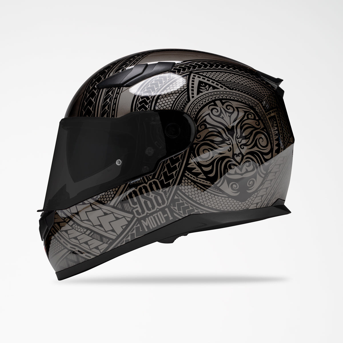 Voss 988 Moto-1 Two Tone Codex Helmet | Gloss, Pinlock Prepared