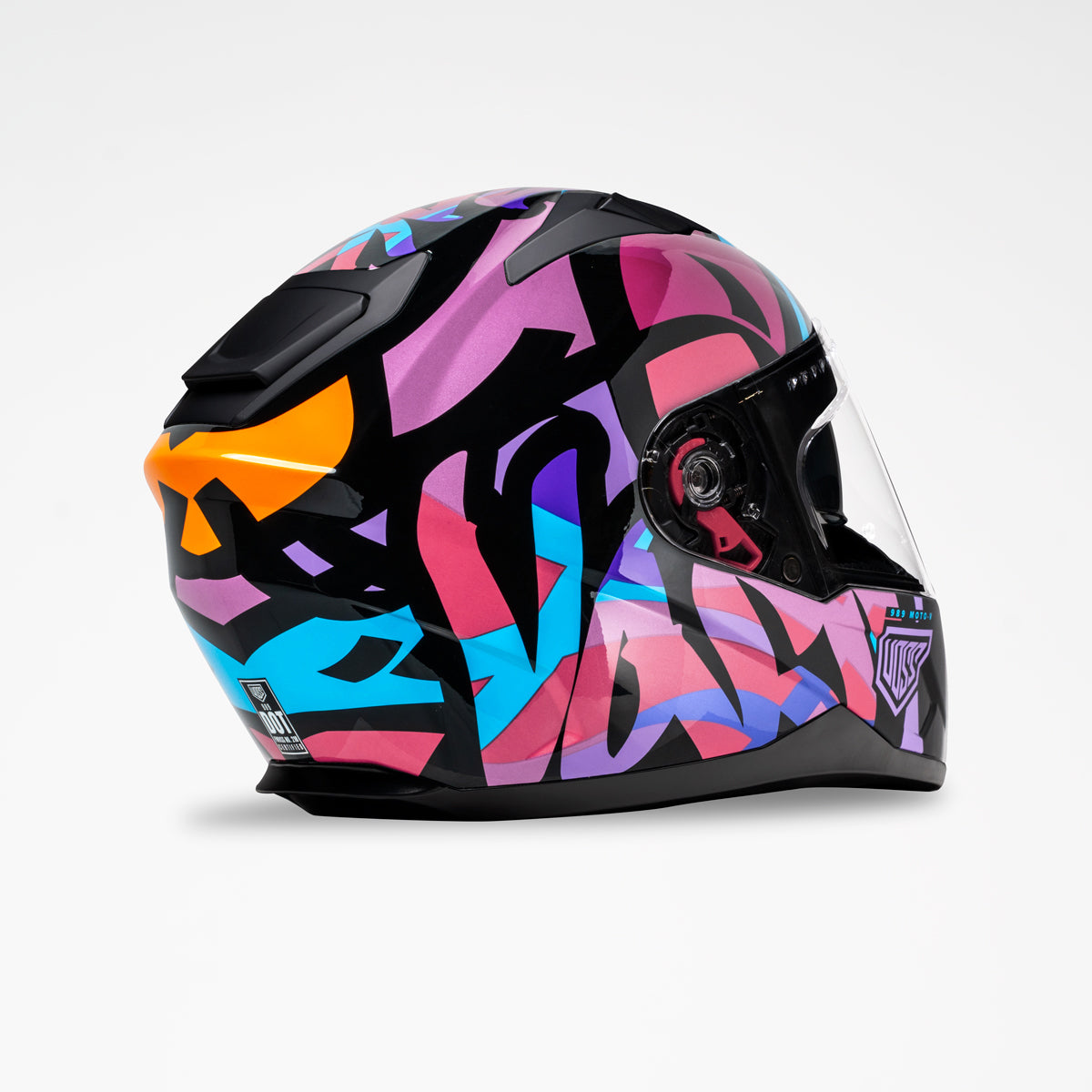 Voss 989 Moto-V TopRockr Helmet