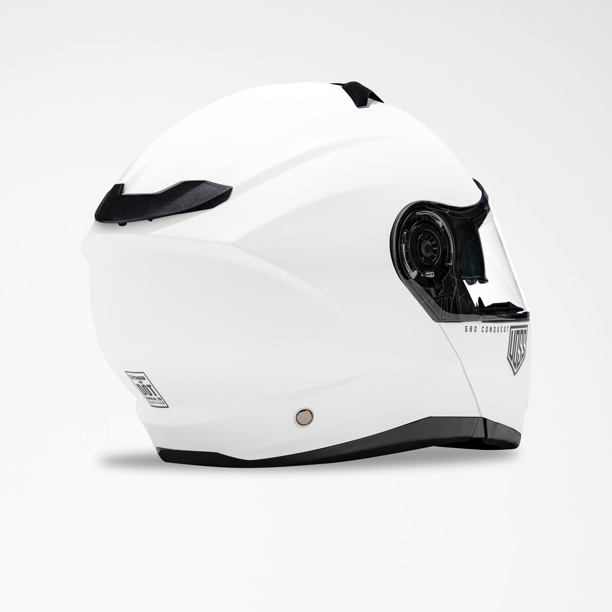 Voss 580 Conquest Matte White Helmet