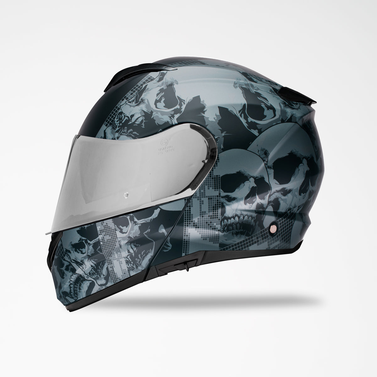 Pre-Sale | Voss 580 Conquest Boneyard Modular Helmet | Matte, Pinlock Prepared