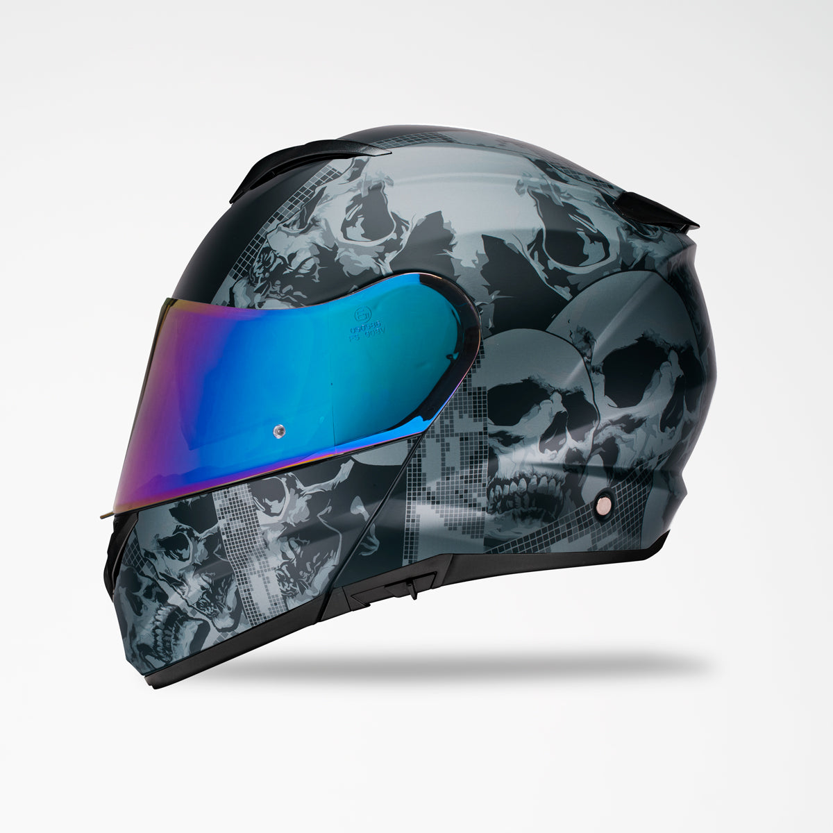 Pre-Sale | Voss 580 Conquest Boneyard Modular Helmet | Matte, Pinlock Prepared