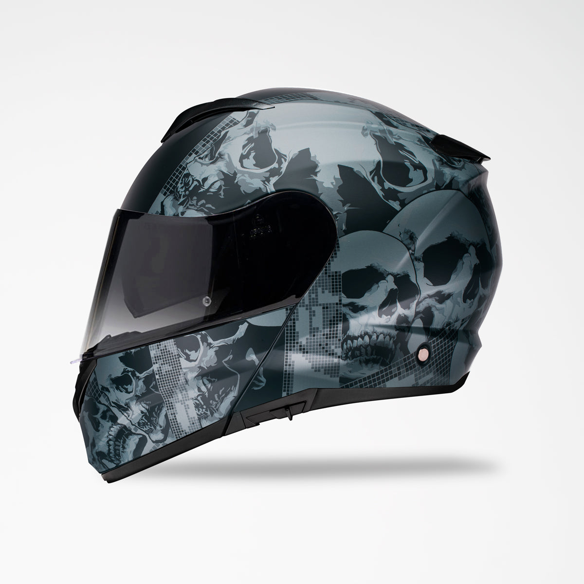 Pre-Sale | Voss 580 Conquest Boneyard Modular Helmet | Matte, Pinlock Prepared