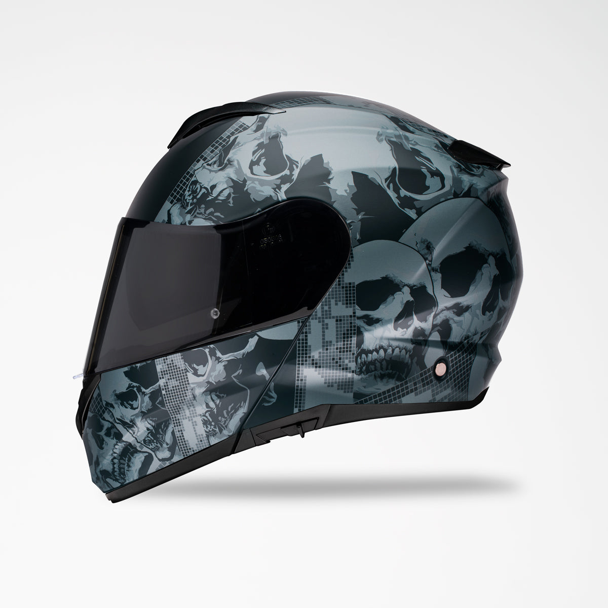Pre-Sale | Voss 580 Conquest Boneyard Modular Helmet | Matte, Pinlock Prepared
