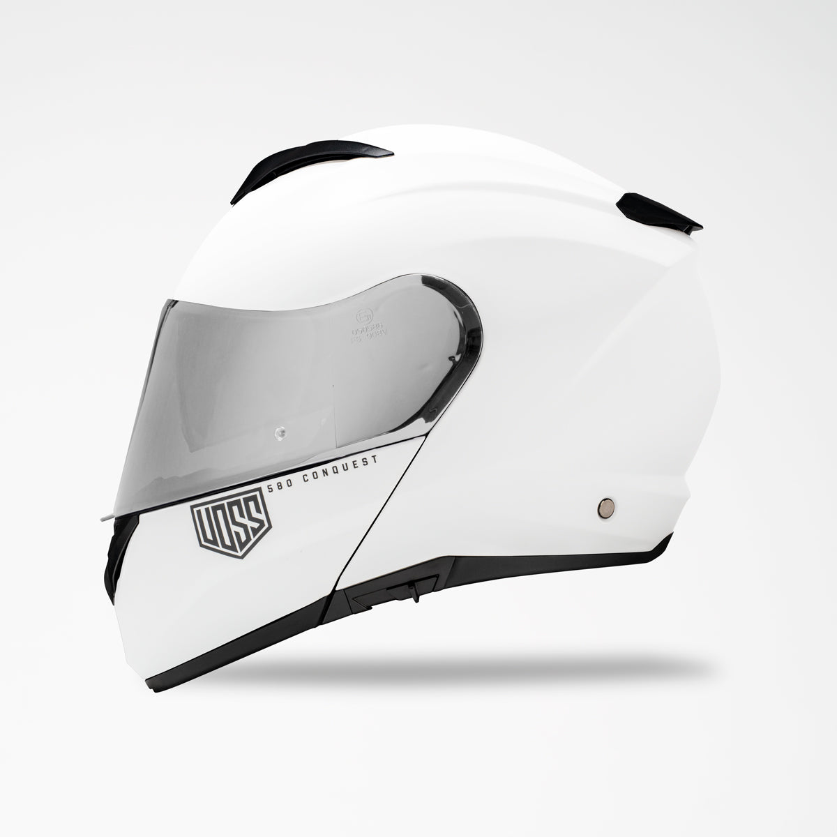 Voss 580 Conquest Matte White Helmet