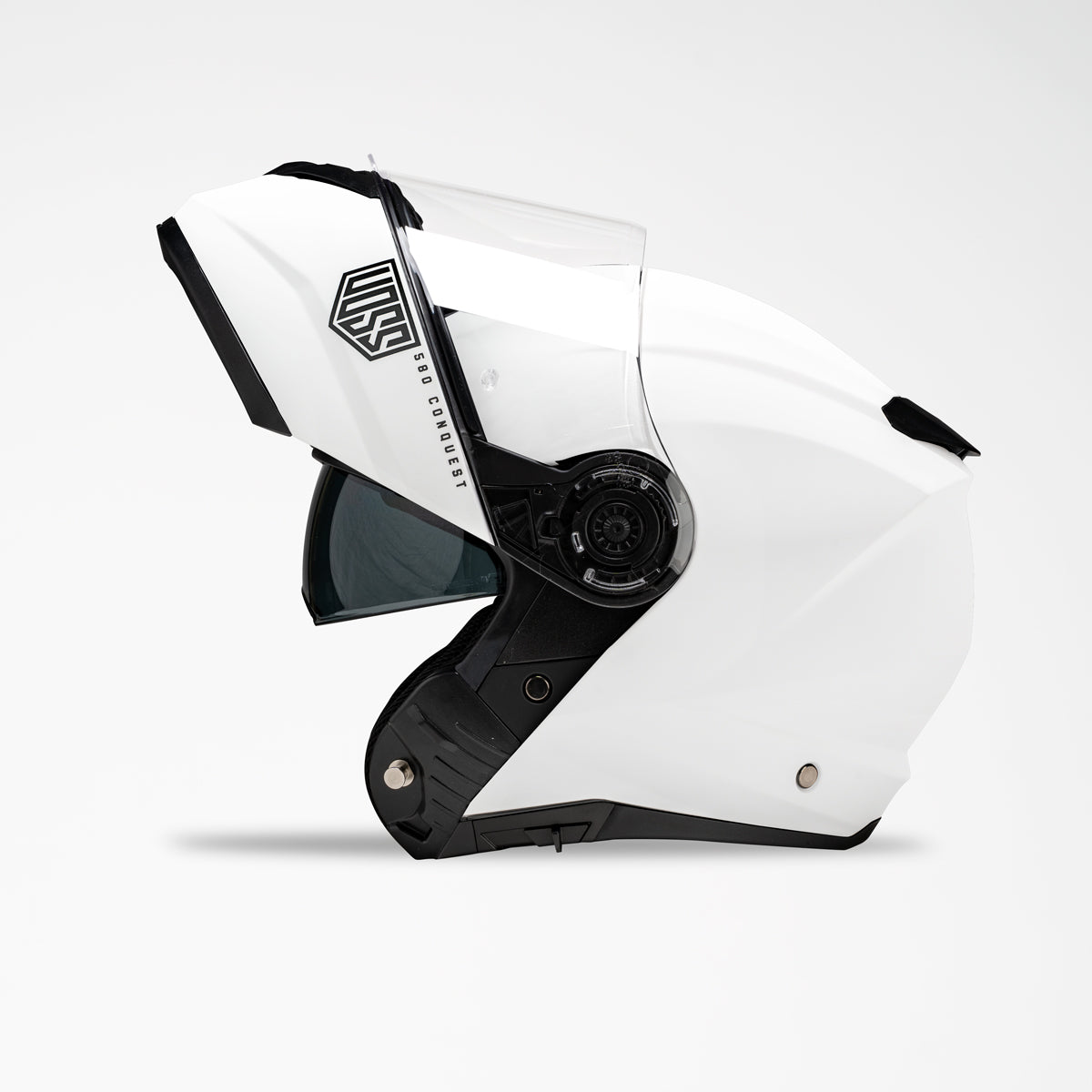Voss 580 Conquest Matte White Helmet