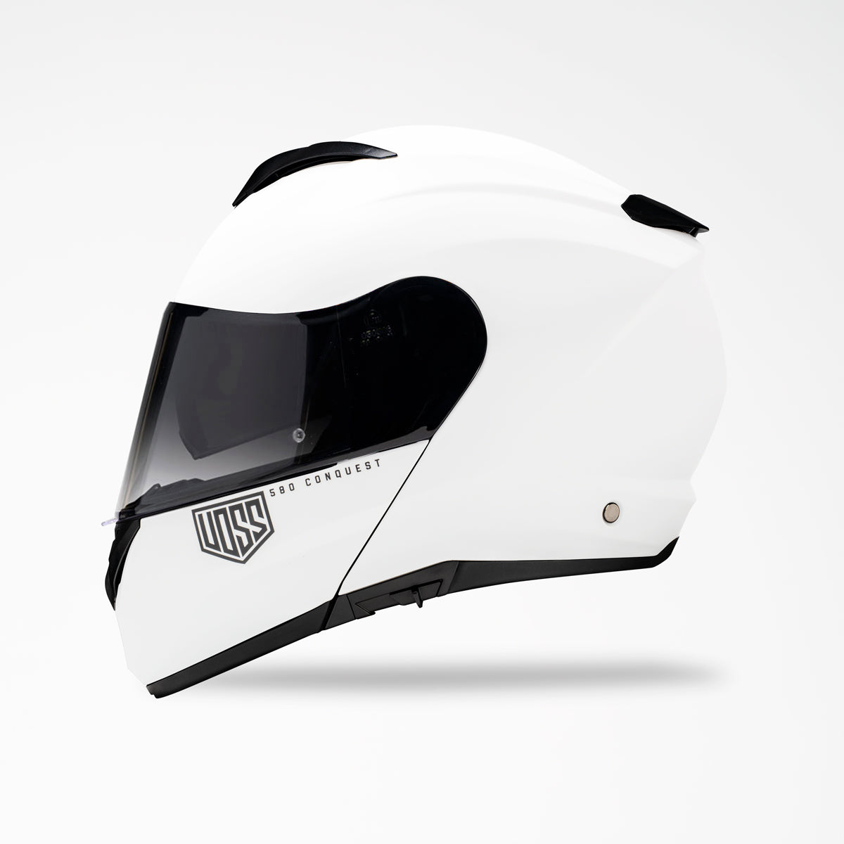 Voss 580 Conquest White Modular Helmet Voss 580 Conquest White Modular Helmet