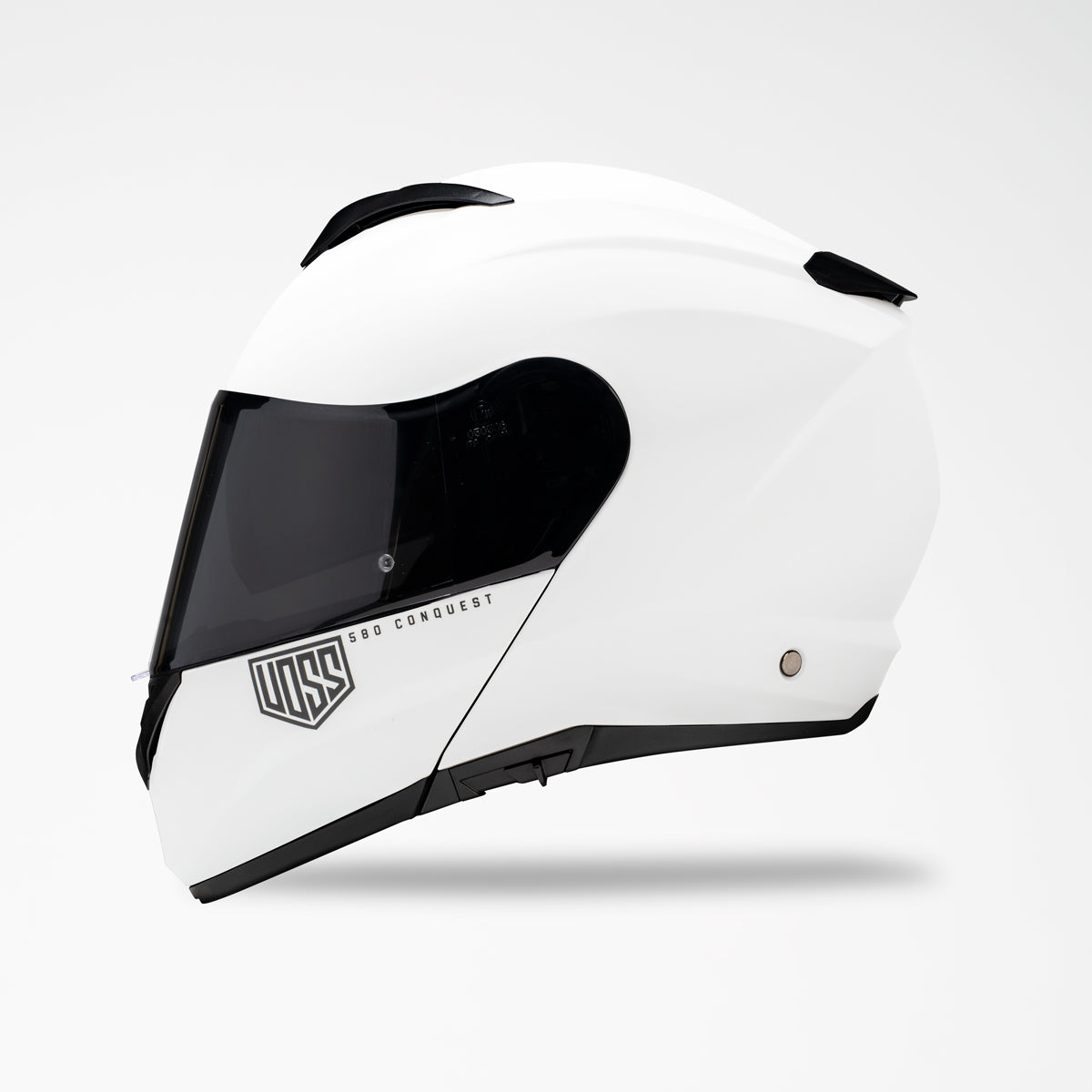 Voss 580 Conquest White Modular Helmet