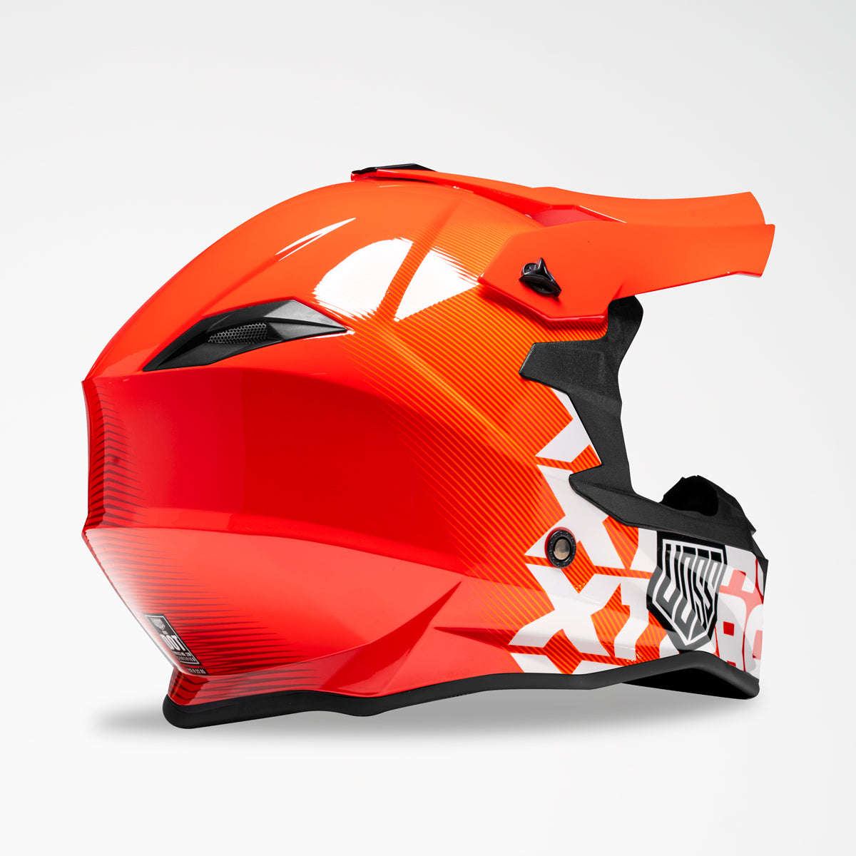 Voss 801 X1 Pro Dirt Red Crimson Helmet