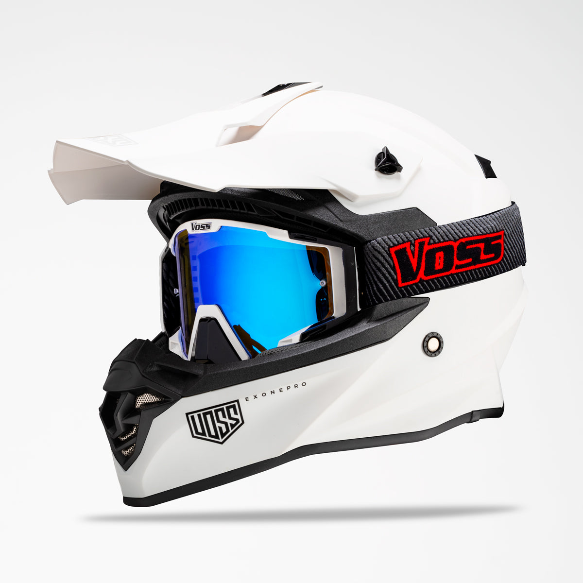 Voss 801 X1 Pro Dirt Whiteout Helmet
