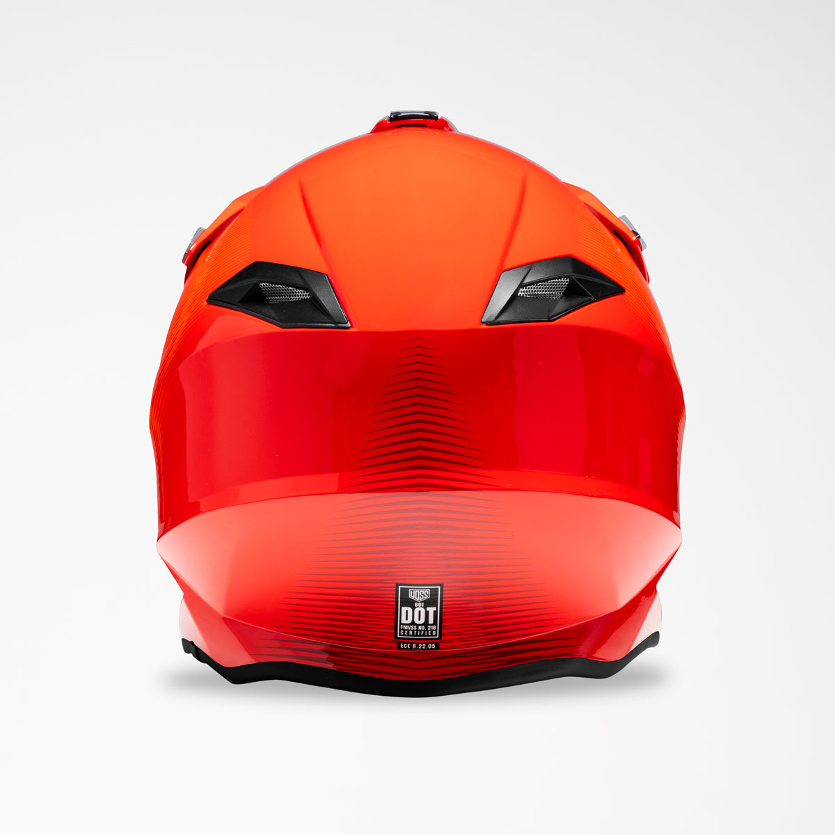 Voss 801 X1 Pro Dirt Red Crimson Helmet