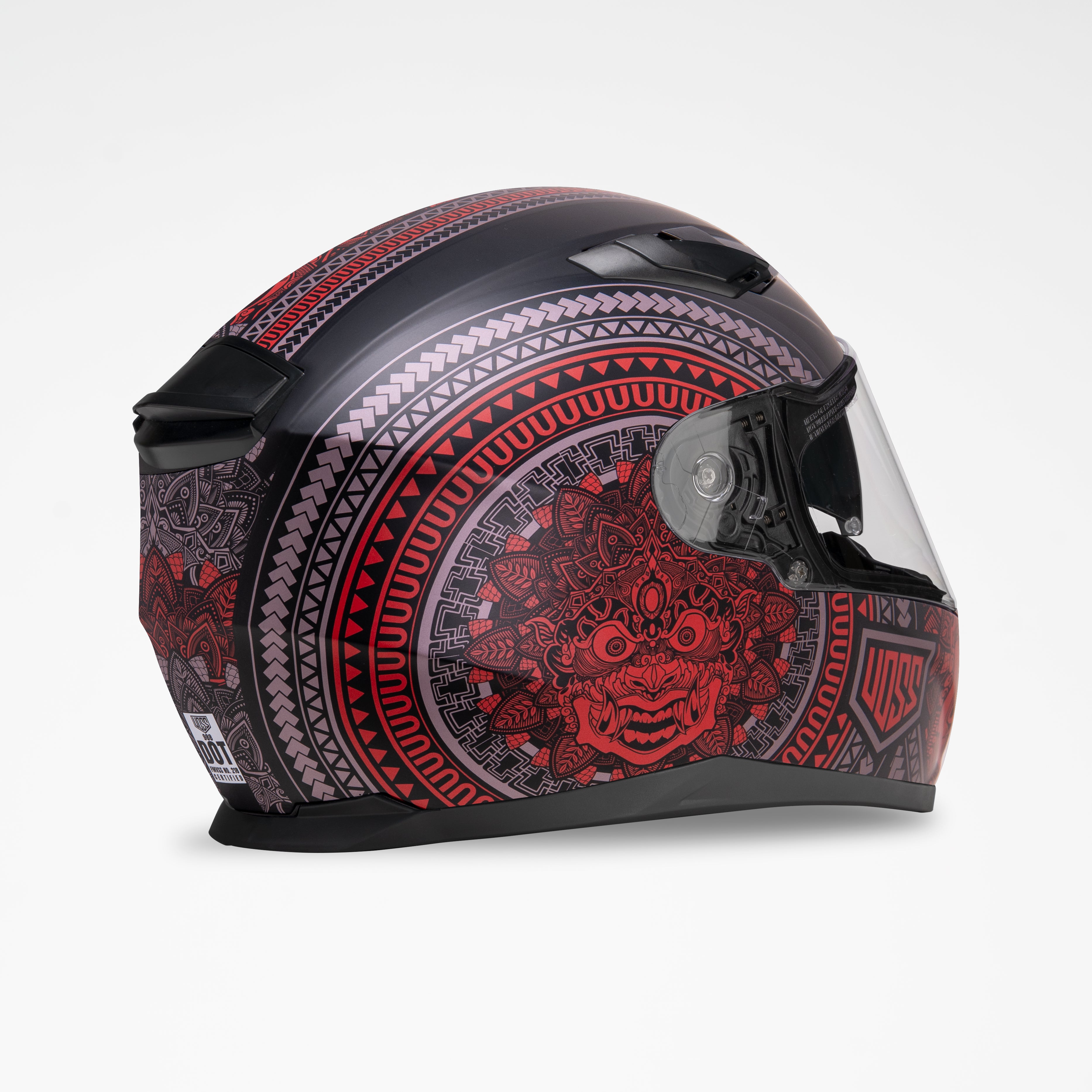 Pre-sale / Voss 988 Moto-1 Matte Red Nazca Helmet