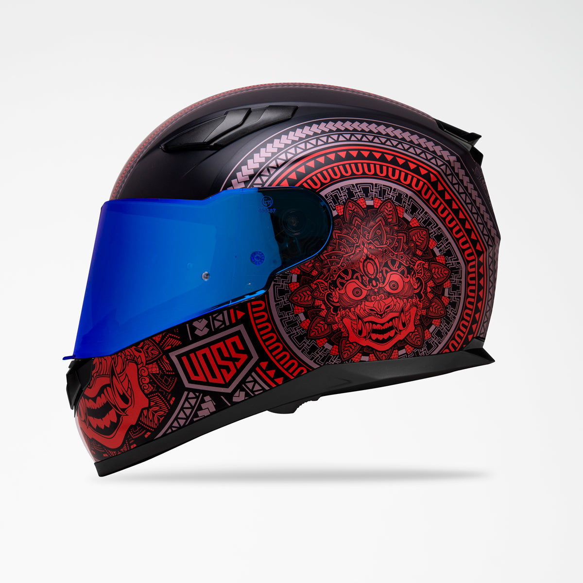 Pre-sale / Voss 988 Moto-1 Matte Red Nazca Helmet