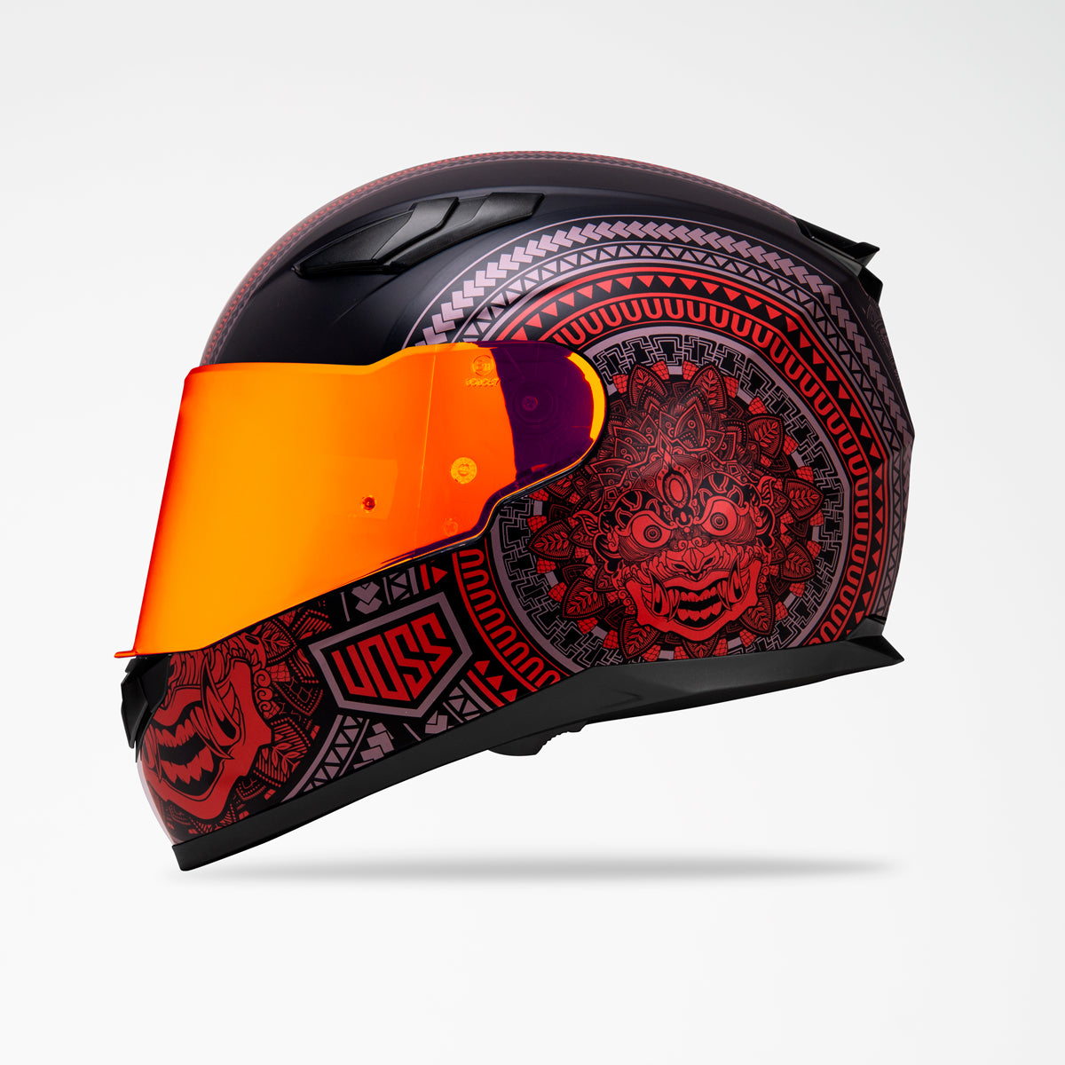 Pre-sale / Voss 988 Moto-1 Matte Red Nazca Helmet