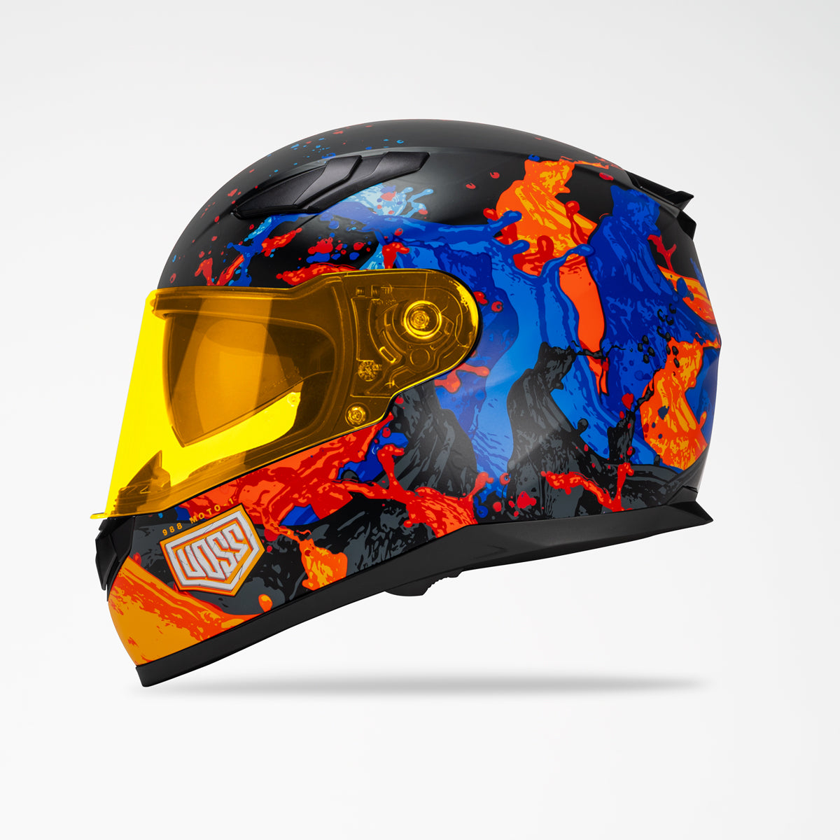 Voss 988 Moto-1 Matte Molten Helmet