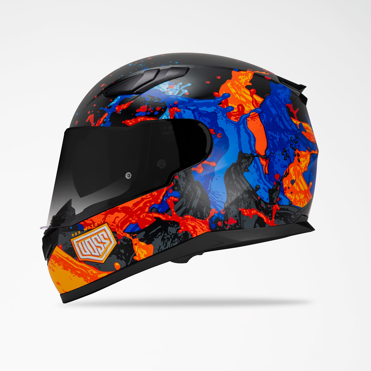 Voss 988 Moto-1 Matte Molten Helmet