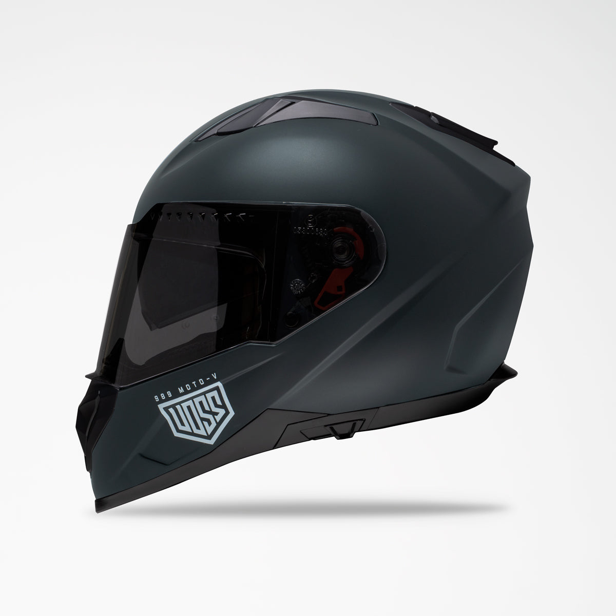 Voss 989 Moto-V Matte Black Helmet