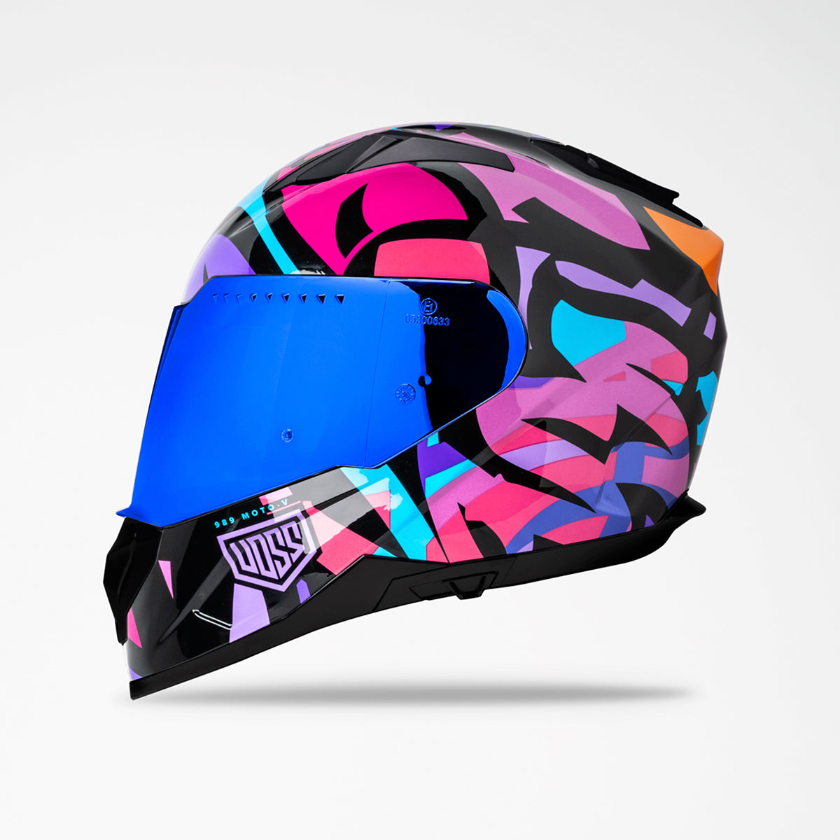 Voss 989 Moto-V TopRockr Helmet
