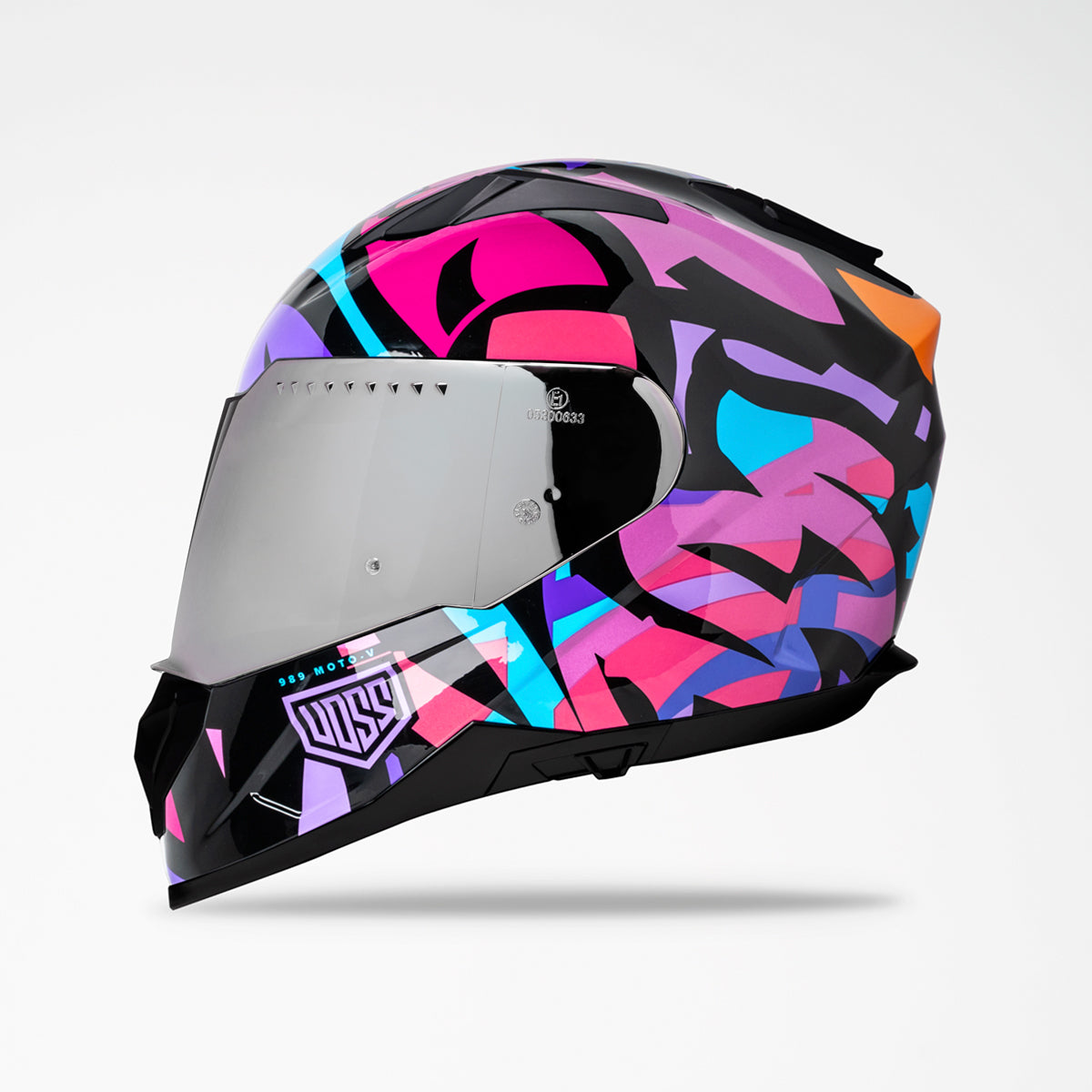 Voss 989 Moto-V TopRockr Helmet