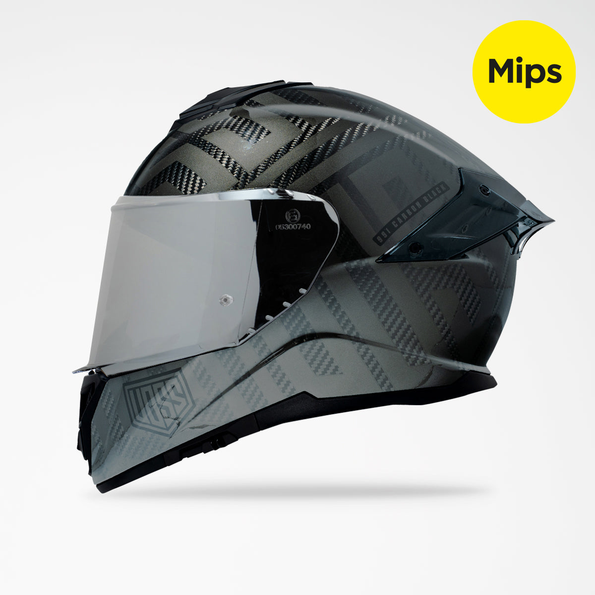 Voss 991 Carbon Gloss A-Type Helmet