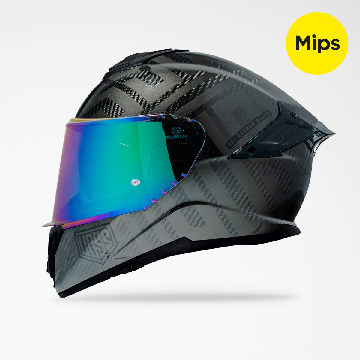 Voss 991 Carbon Gloss A-Type Helmet