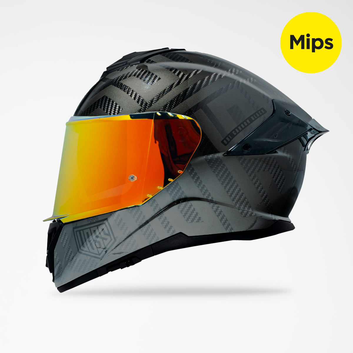 Voss 991 Carbon Gloss A-Type Helmet