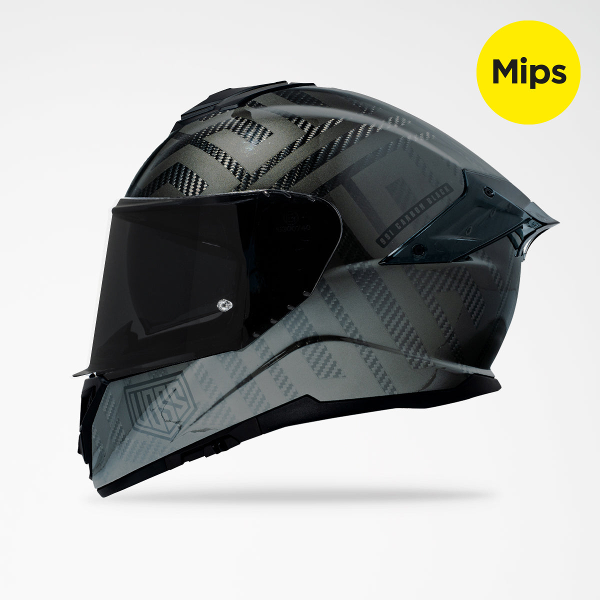 Voss 991 Carbon Gloss A-Type Helmet