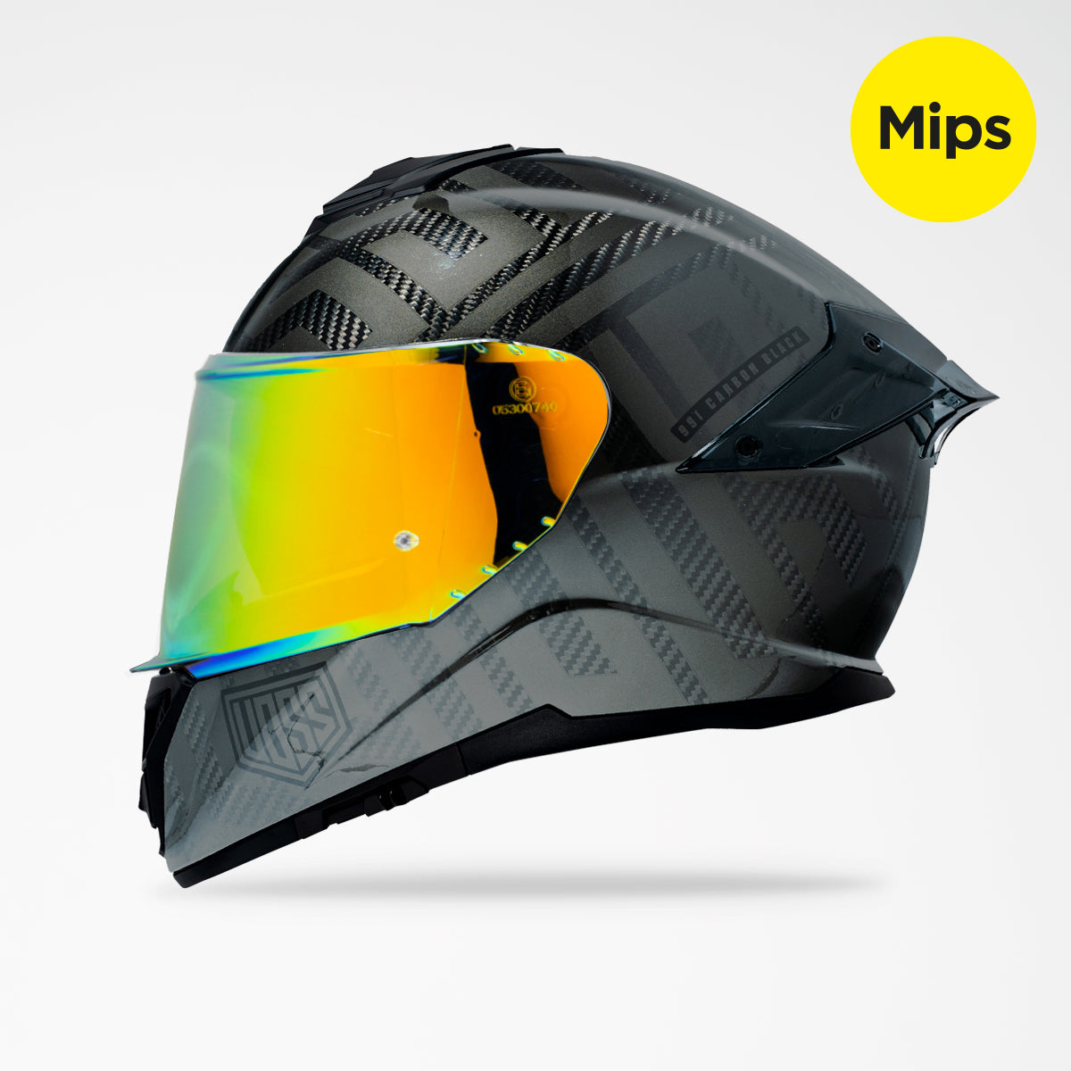 Voss 991 Carbon Gloss A-Type Helmet