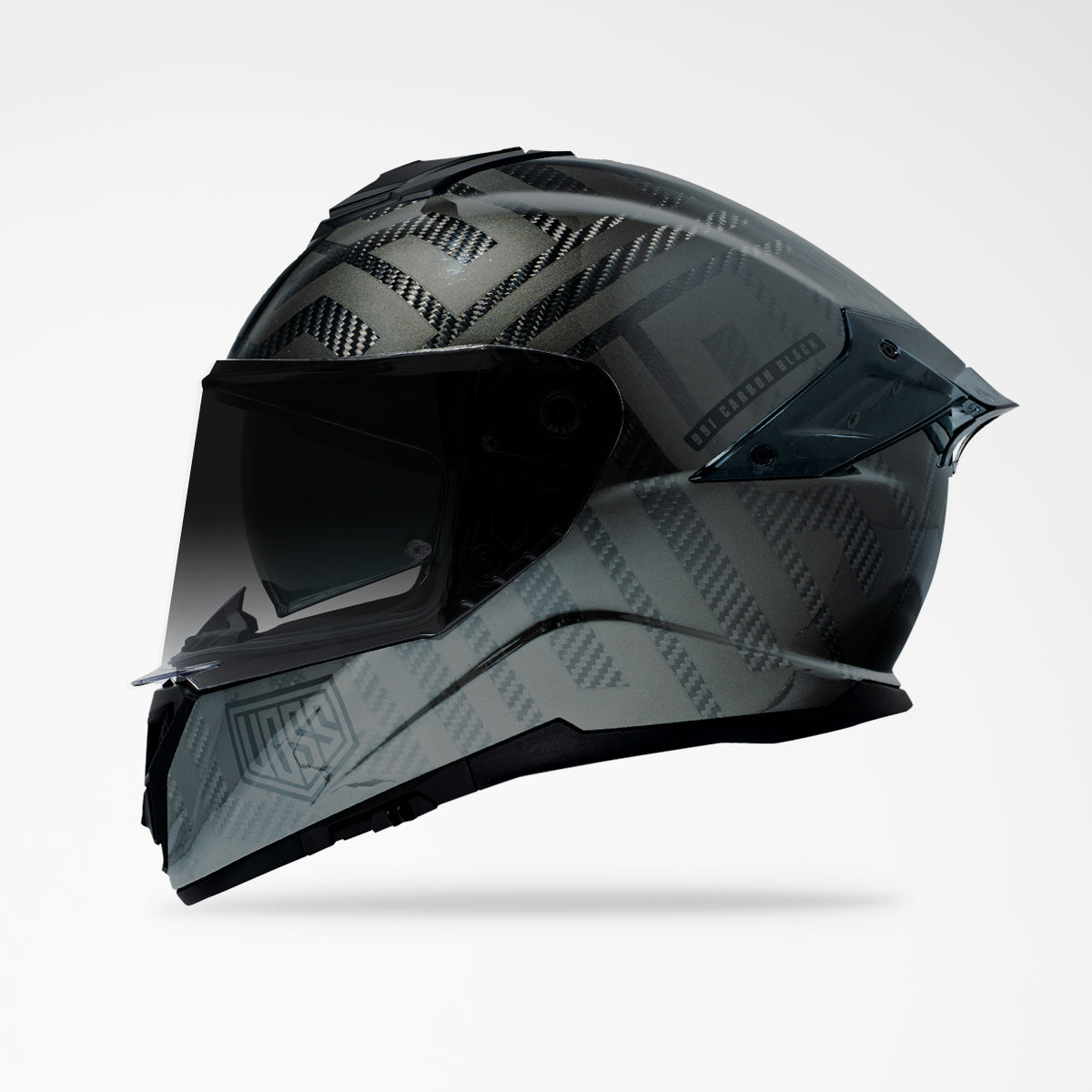 Voss 991 Carbon Gloss A-Type Helmet