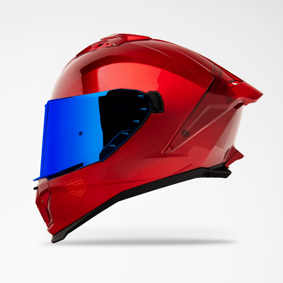 Pre-Sale | 993 Moto-S Full Face , Gloss Adrenaline RED, Pinlock 70 Prepared .DOT