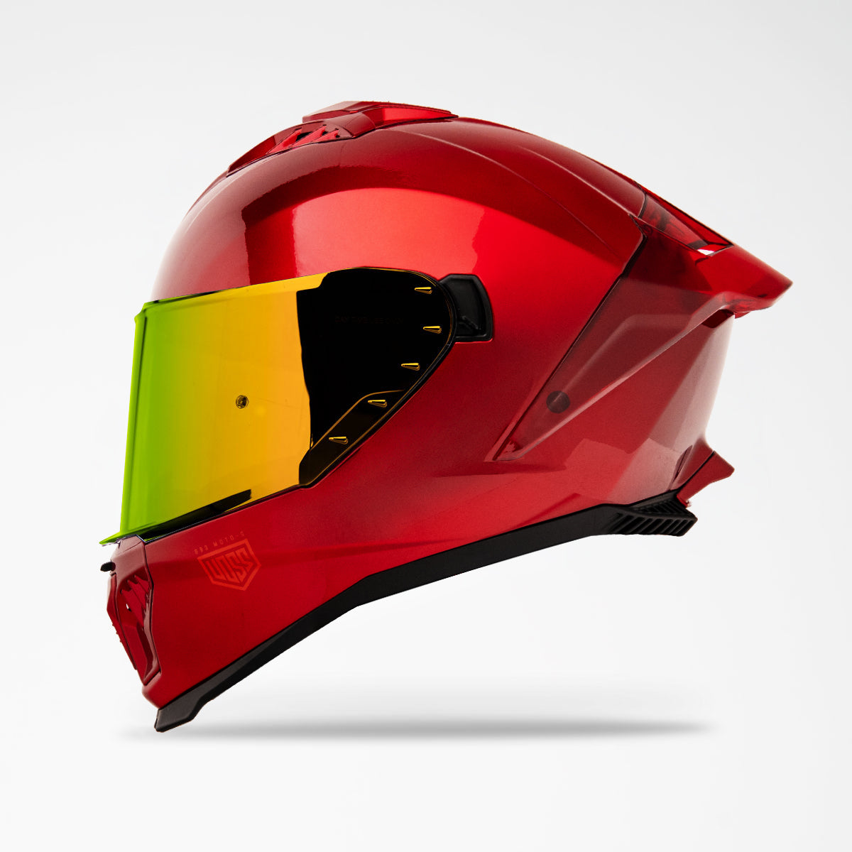 Pre-Sale | 993 Moto-S Full Face , Gloss Adrenaline RED, Pinlock 70 Prepared .DOT