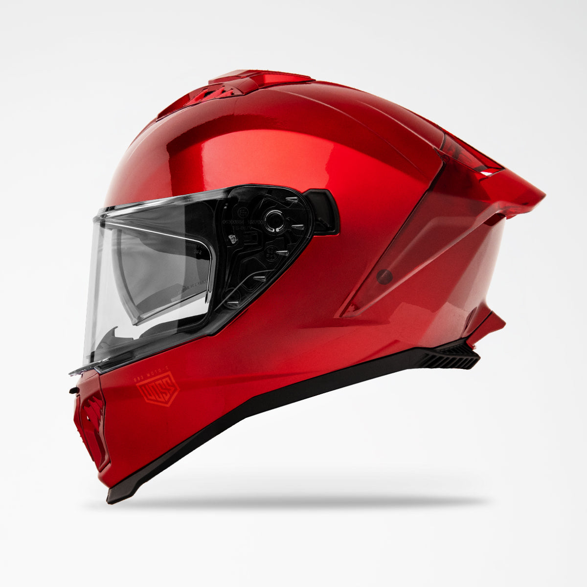 Pre-Sale | 993 Moto-S Full Face , Gloss Adrenaline RED, Pinlock 70 Prepared .DOT