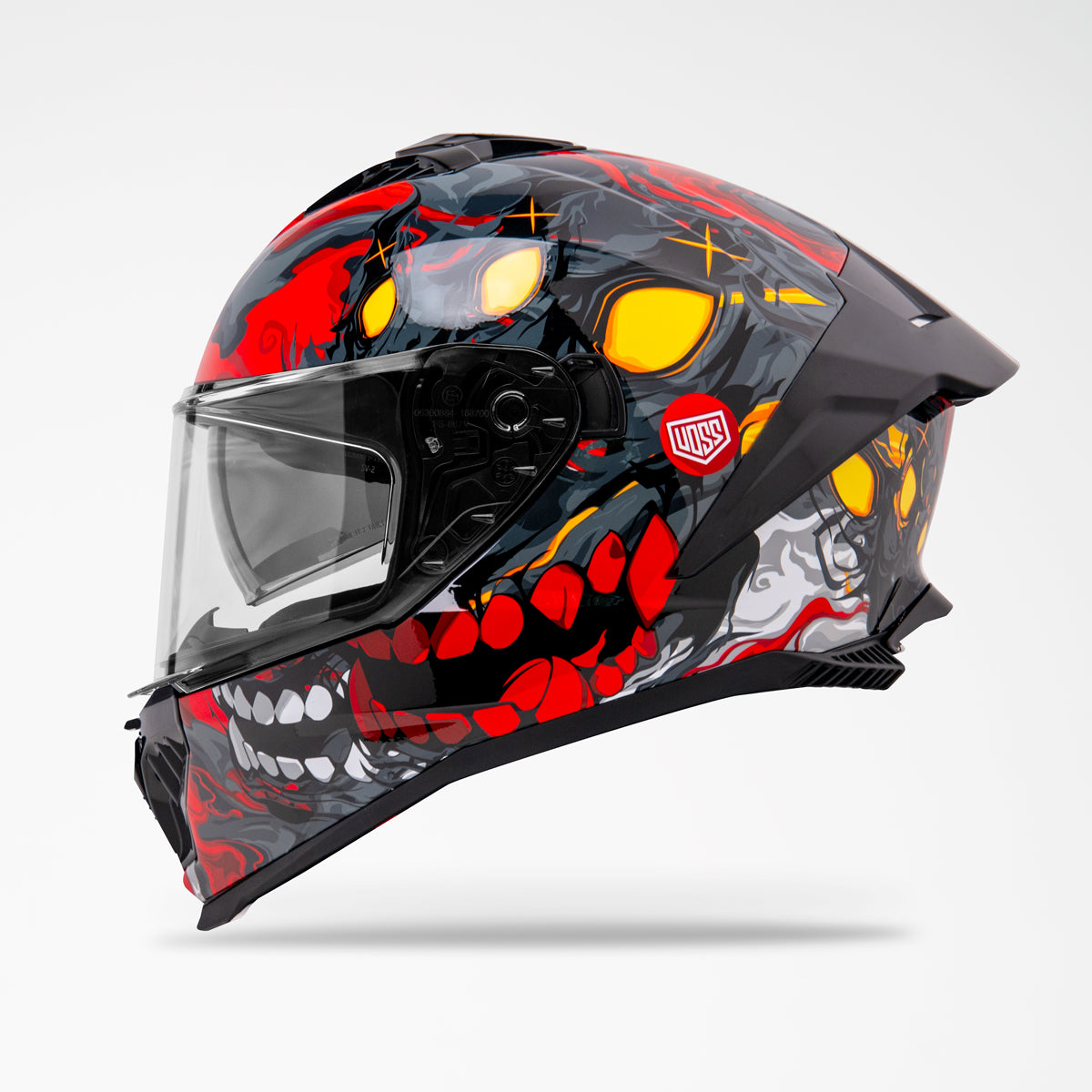Pre-sale / Voss 993 Moto-S Gloss Bogeyman Helmet