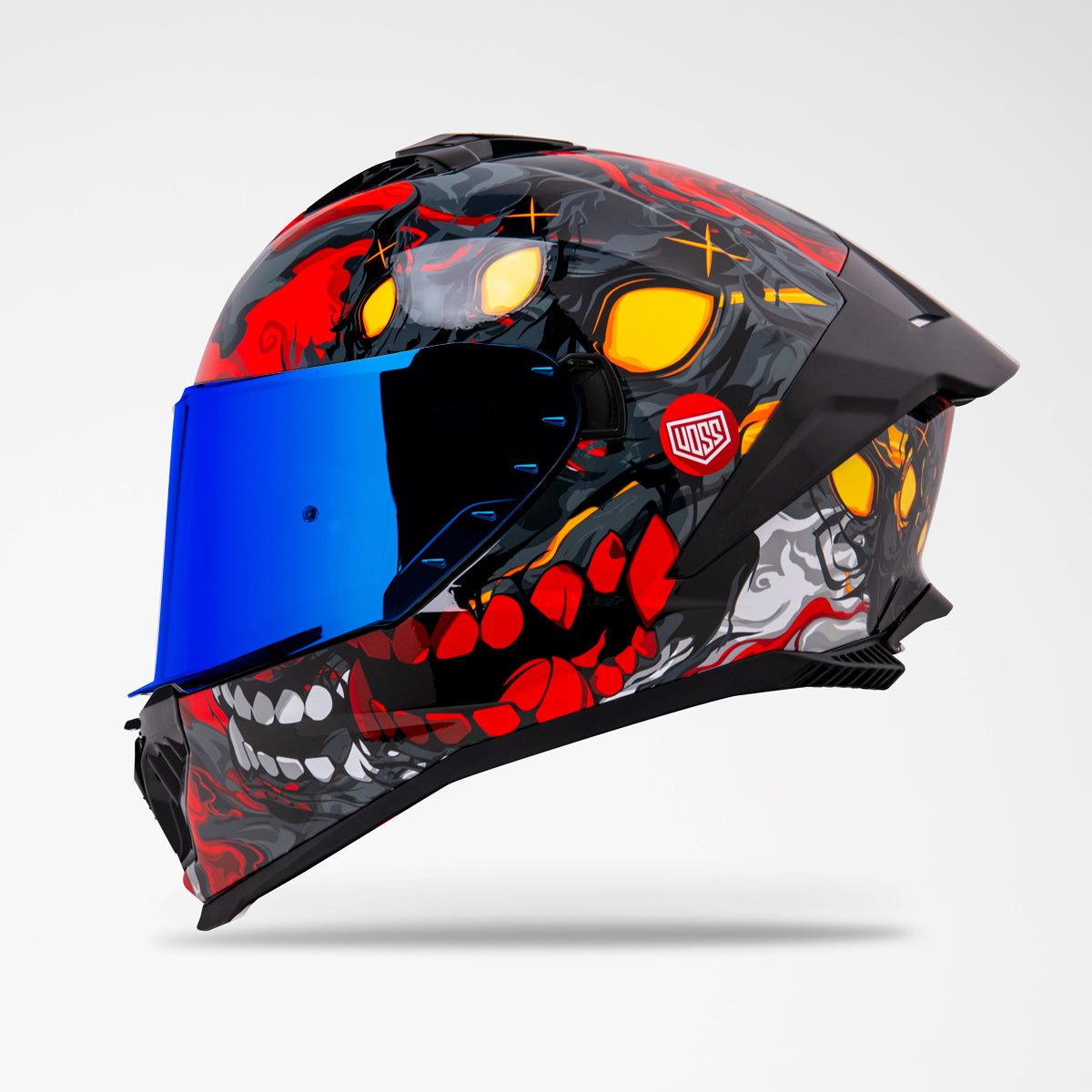 Pre-sale / Voss 993 Moto-S Gloss Bogeyman Helmet