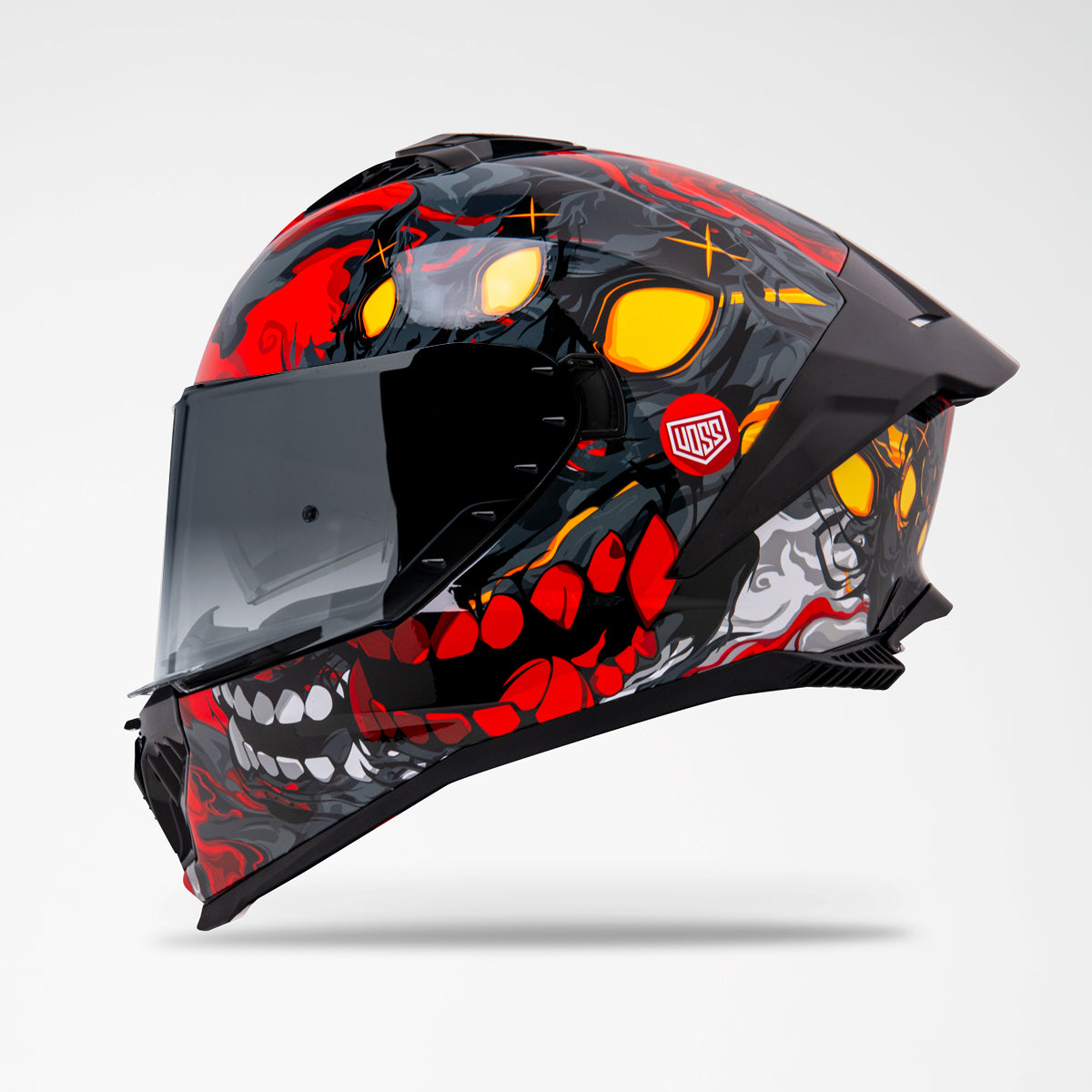 Pre-sale / Voss 993 Moto-S Gloss Bogeyman Helmet