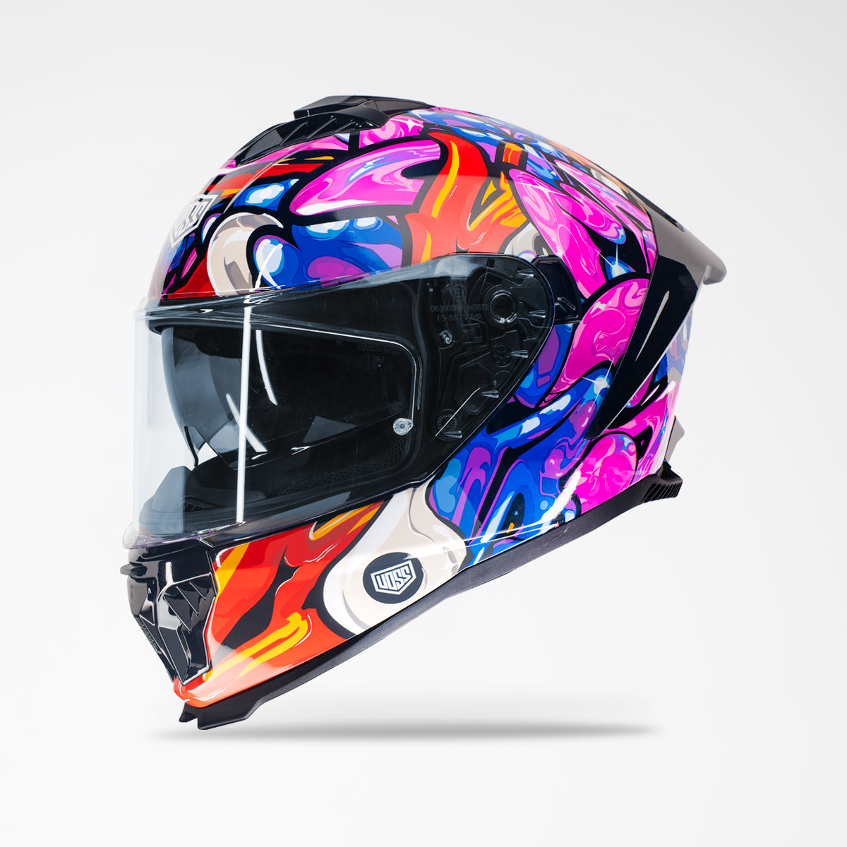Pre-Sale | Voss 993 Moto‑S Bubble Tea Full Face Helmet | Gloss, Pinlock Prepared