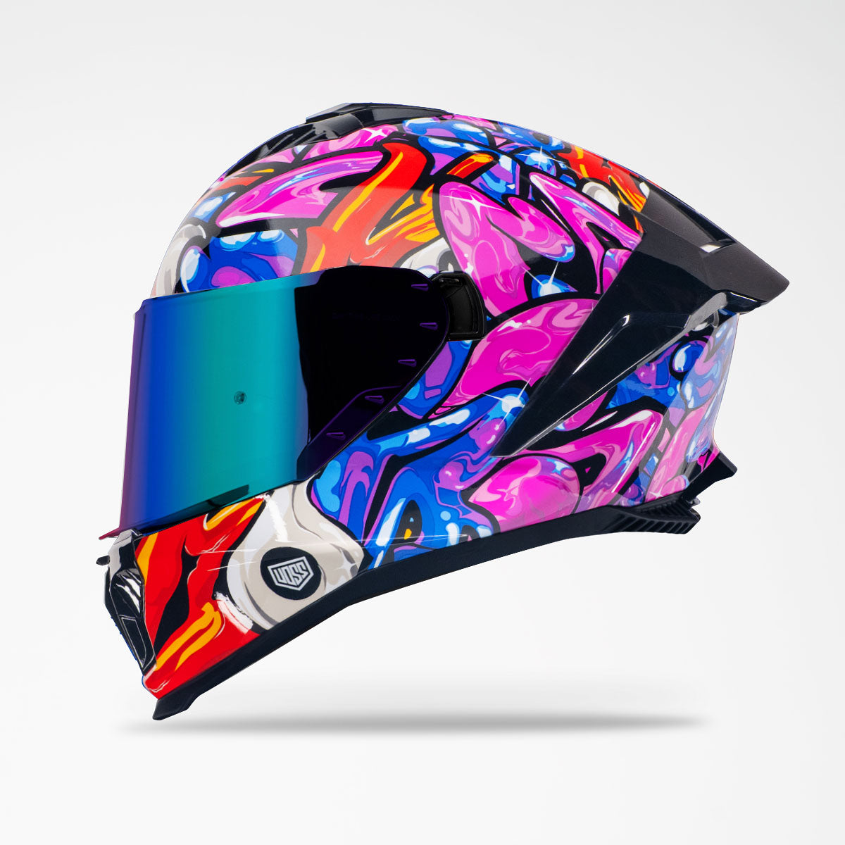 Pre-Sale | Voss 993 Moto‑S Bubble Tea Full Face Helmet | Gloss, Pinlock Prepared