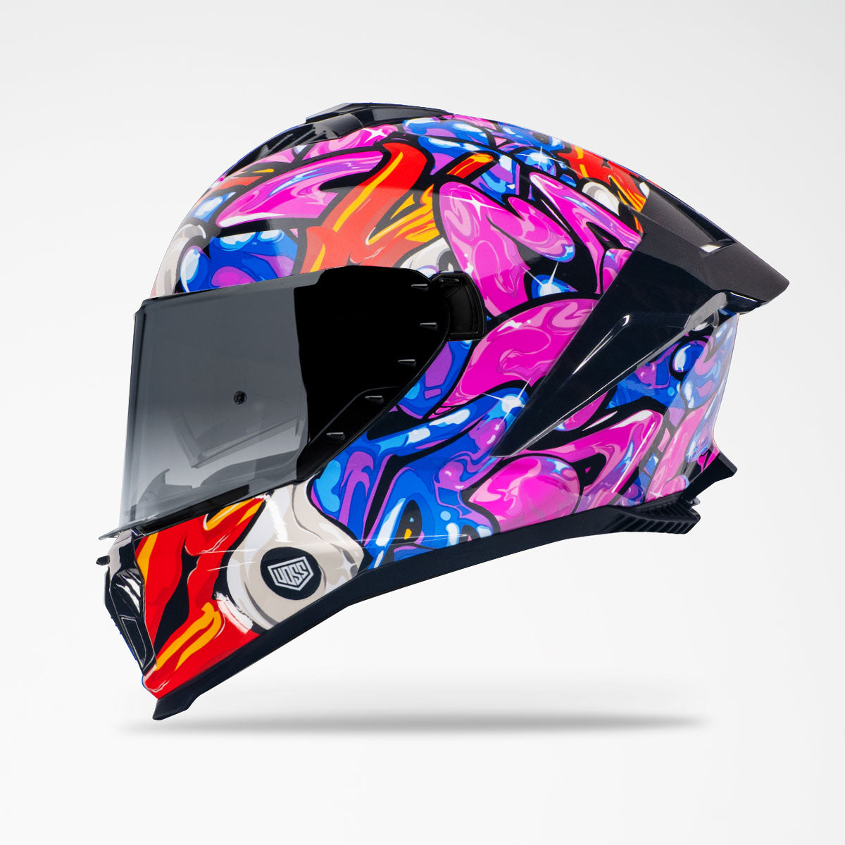 Pre-Sale | Voss 993 Moto‑S Bubble Tea Full Face Helmet | Gloss, Pinlock Prepared