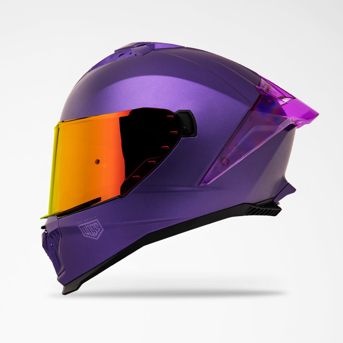 Pre-Sale | 993 Moto-S Full Face , Matte Ultraviolet ,Pinlock 70 Prepared .DOT