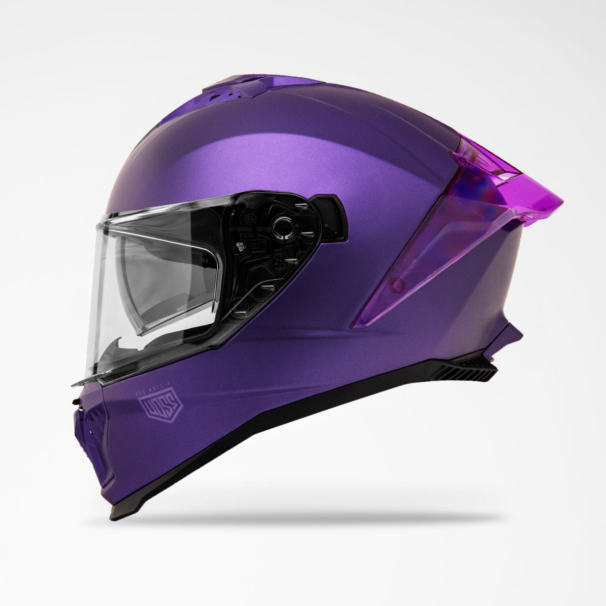 Pre-Sale | 993 Moto-S Full Face , Matte Ultraviolet ,Pinlock 70 Prepared .DOT