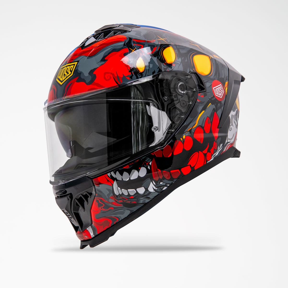 Pre-sale / Voss 993 Moto-S Gloss Bogeyman Helmet
